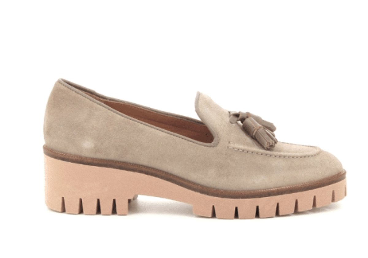 Jhay Dames Mocassin Taupe TAUPE 39