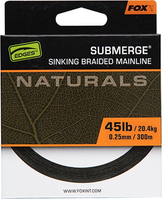 Fox Sub Nat Braid - 300 mm 0.30 mm van Fox — afbeelding 5