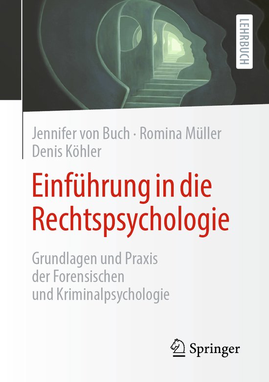 Einführung in die Rechtspsychologie - cover