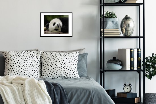 Panda endormi 30x20 cm - petit