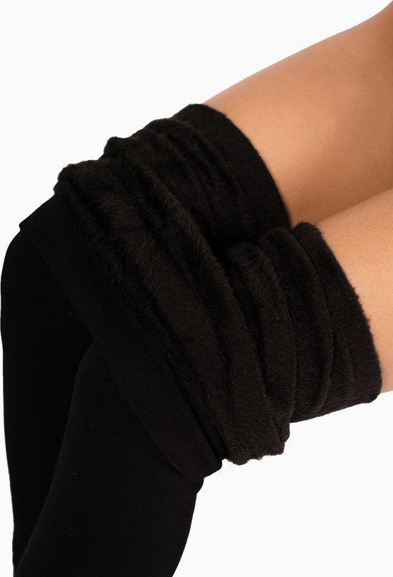 Sarlini Legging Lounge Femme Avec Doublure Polaire Zwart - Taille L/XL