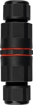 Waterdichte Kabel Connector - 7,5 centimeter - IP68 - Zwart