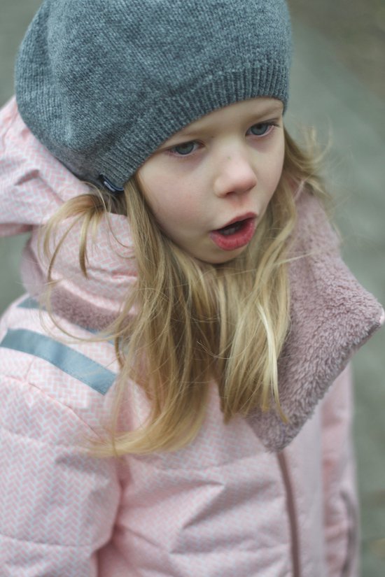 Ducksday - veste d'hiver avec polaire peluche pour enfants - imperméable - coupe-vent - chaude - école - ski - Filles - Molly - 146/152