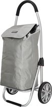 Bol.com Beagles Alberic Boodschappen Trolley Lichtgewicht Kar Sterk - Zilver aanbieding
