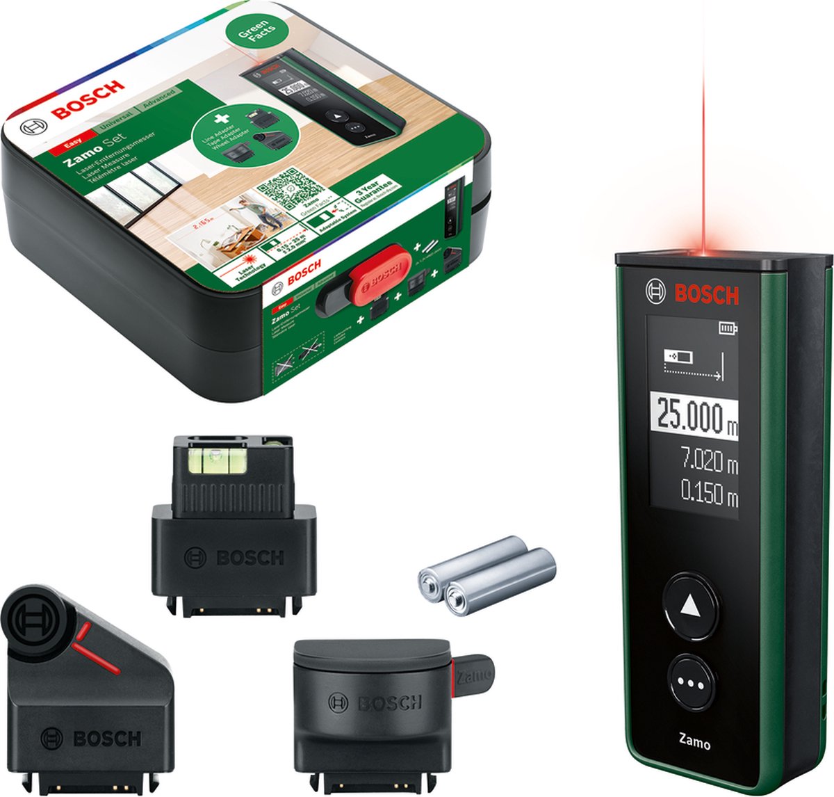 Les produits   Outil de précision et accessoires - Télémètre  laser Zamo BOSCH