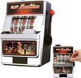 Cheqo® Fruitautomaat Spaarpot - Casino Gokkast - Speelautomaat met Spaarpot - 18cm