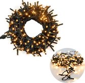 Cheqo® Kerstboomverlichting voor Binnen en Buiten - Kerstlampjes - Led Verlichting - Kerstverlichting - 240 LED - 18 Meter - Extra Warm Wit