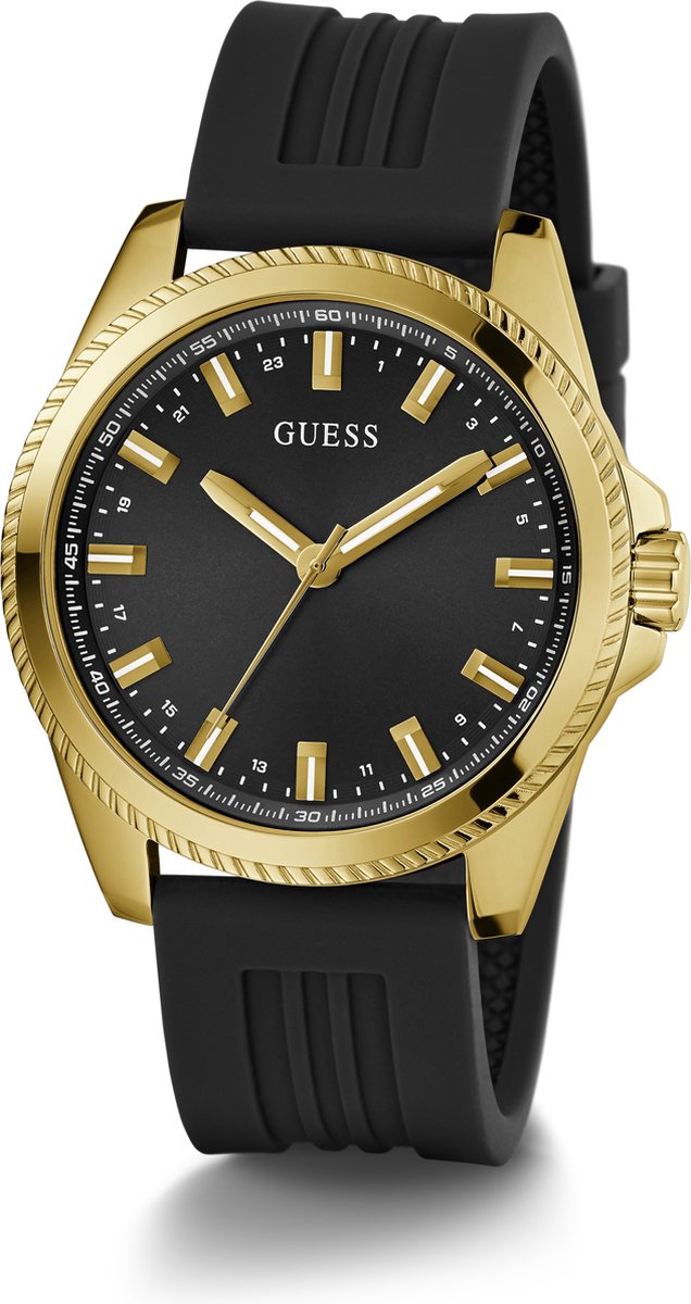 Guess Watches GW0639G2 horloge zwart goud