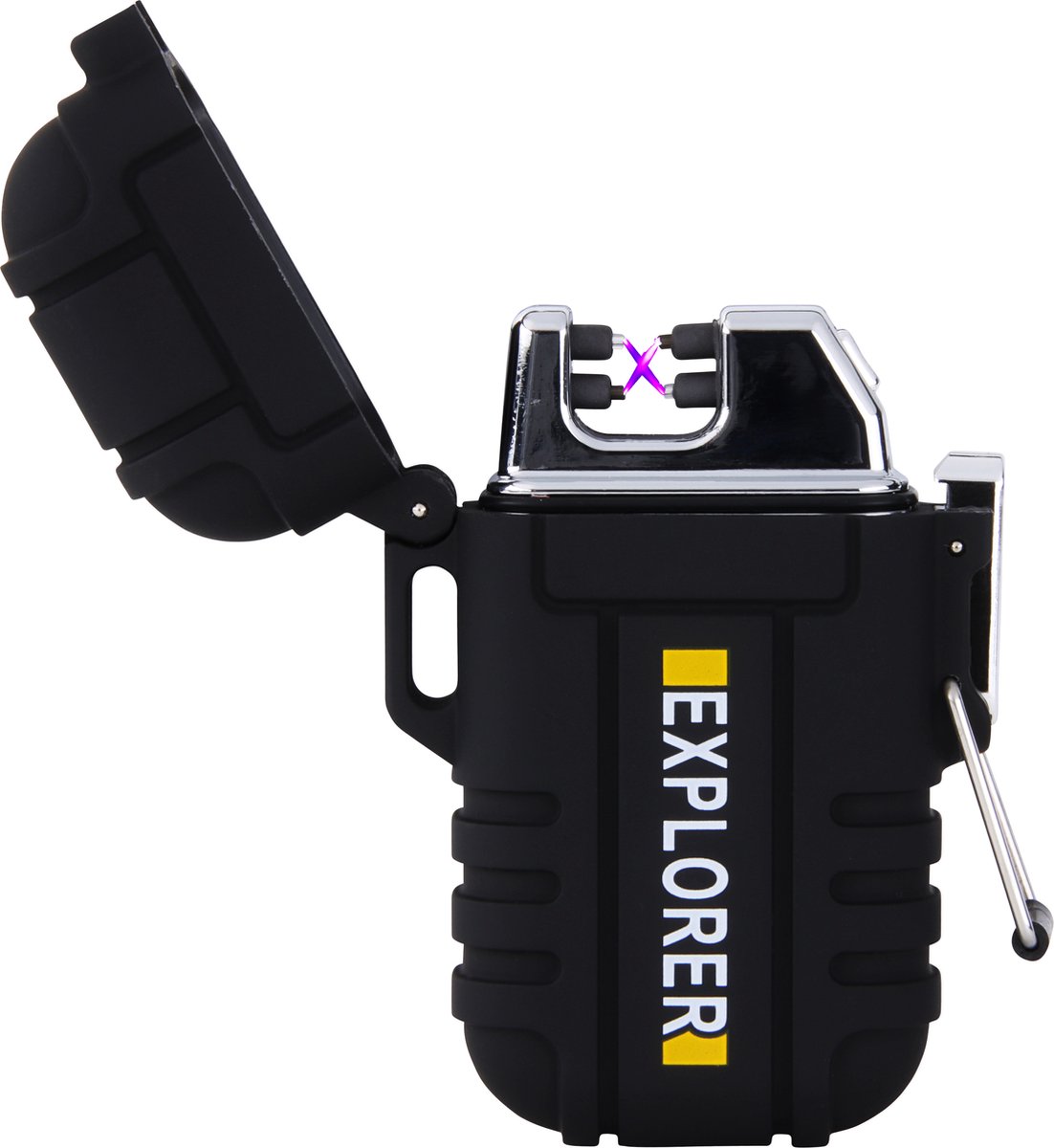 Goedkoopste Plasma USB Aansteker Outdoor Waterdicht Camo -Explorer-Oplaadbaare Torch-Vuurwerk-Kerst-Stormbestendig-Stevig-Oud en nieuw-Stormaansteker-Outdoor-met koord-met USB oplader-aansteker-plasma