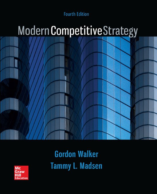 Modern Competitive Strategy IRWIN MANAGEMENT