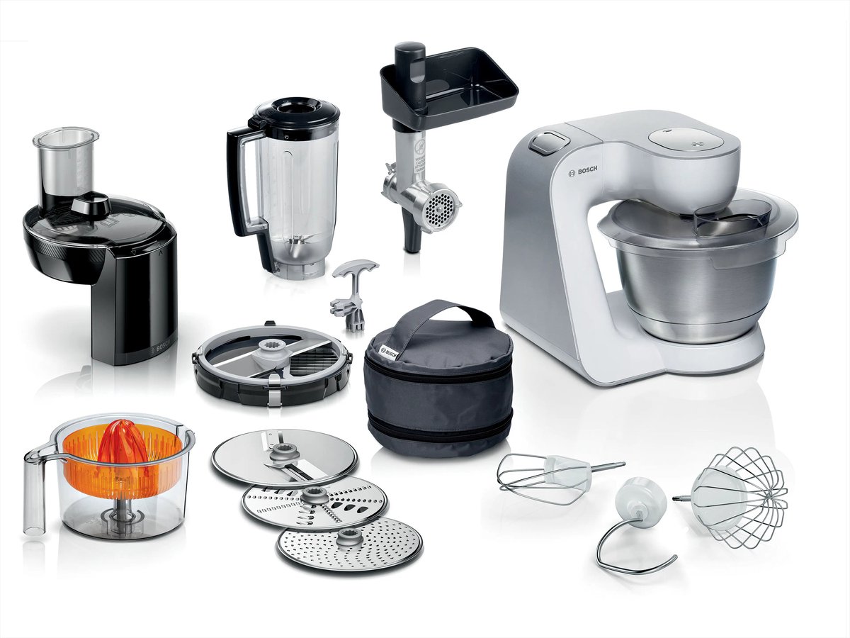 Bosch MUM 5 - MUM58251 - Serie 4 - Keukenmachine - 1000 W - Wit - Zilver