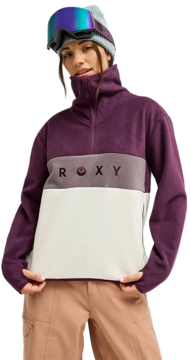 Roxy Icedrift Hoodie Paars L Vrouw