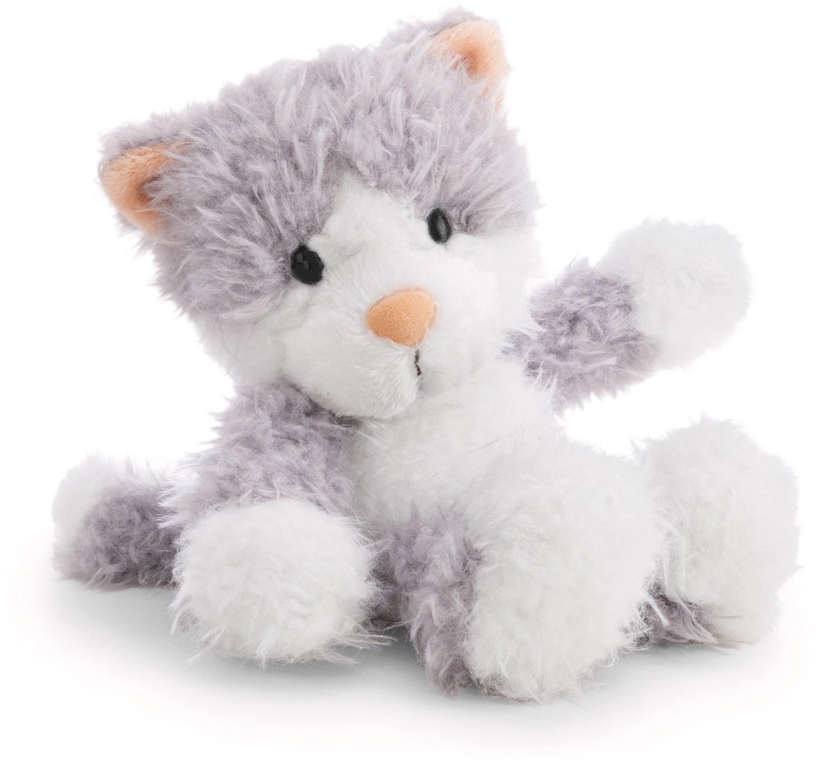 Elzusha - Pluche Knuffeldier Felli - Zacht en Schattig - 20 cm Grijs