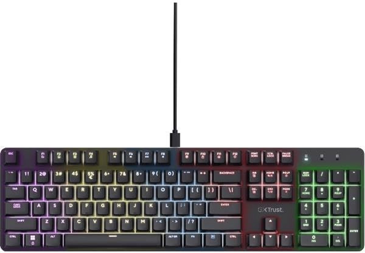 Elzusha - Mechanisch Gaming Toetsenbord - RGB Verlichting - Zwart