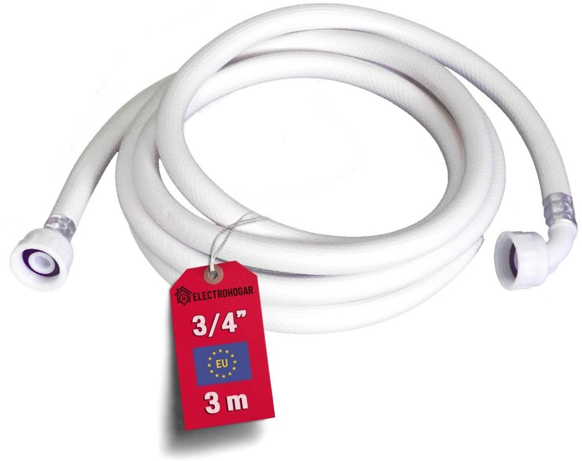 Elzusha - Afvoerslang 3m voor Wasmachine en Vaatwasser - PVC