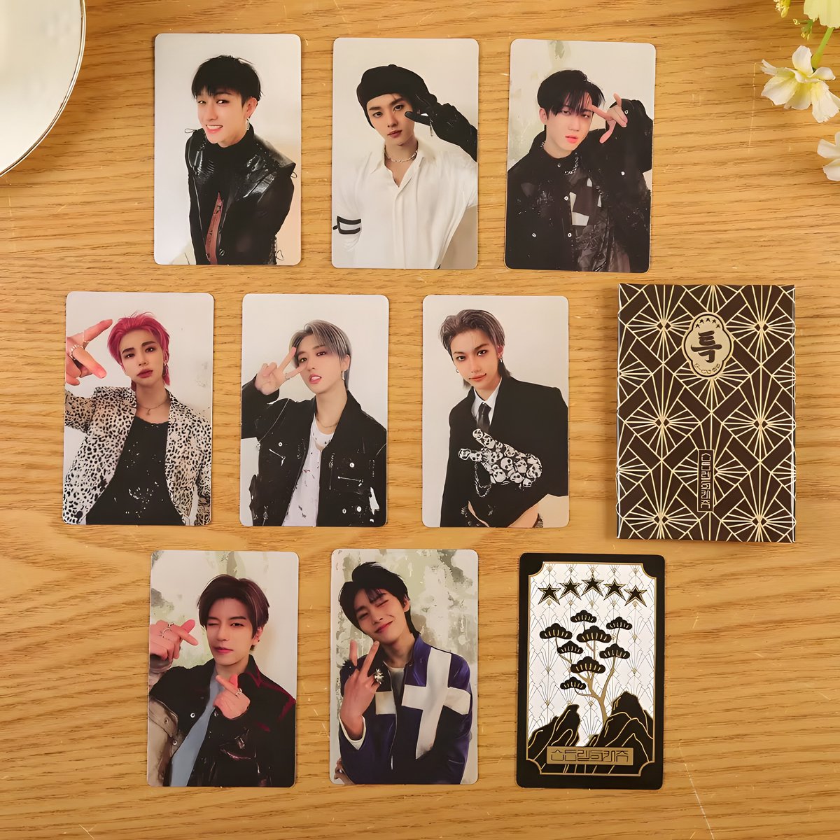 KPOP Stray Kids 5-STAR The 3rd Album Photocard variant G Leopard Print [Fotokaarten]
