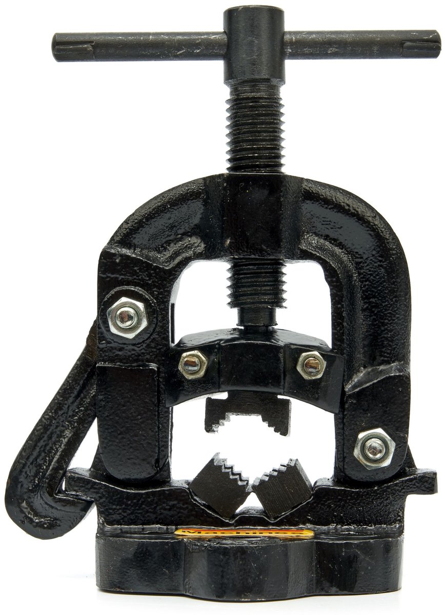 HBM bankschroef met juk 32 mm