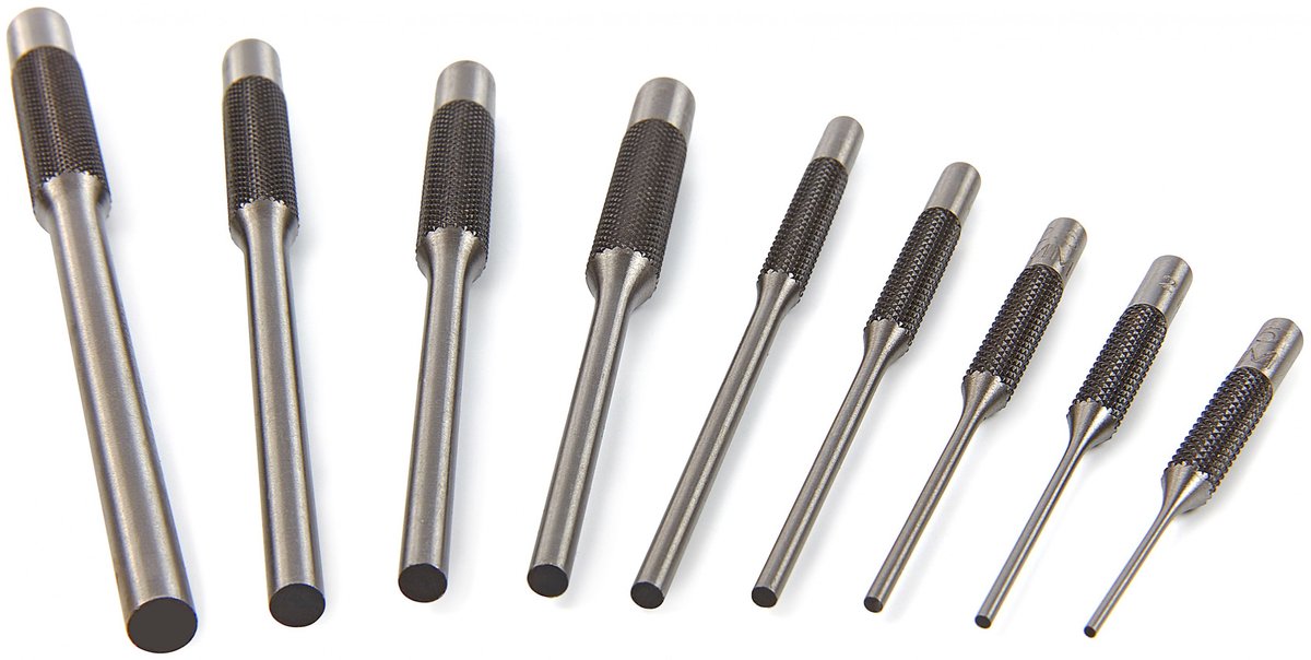 HBM 9-delige Penuitdrijverset 1,6 - 8,0 mm