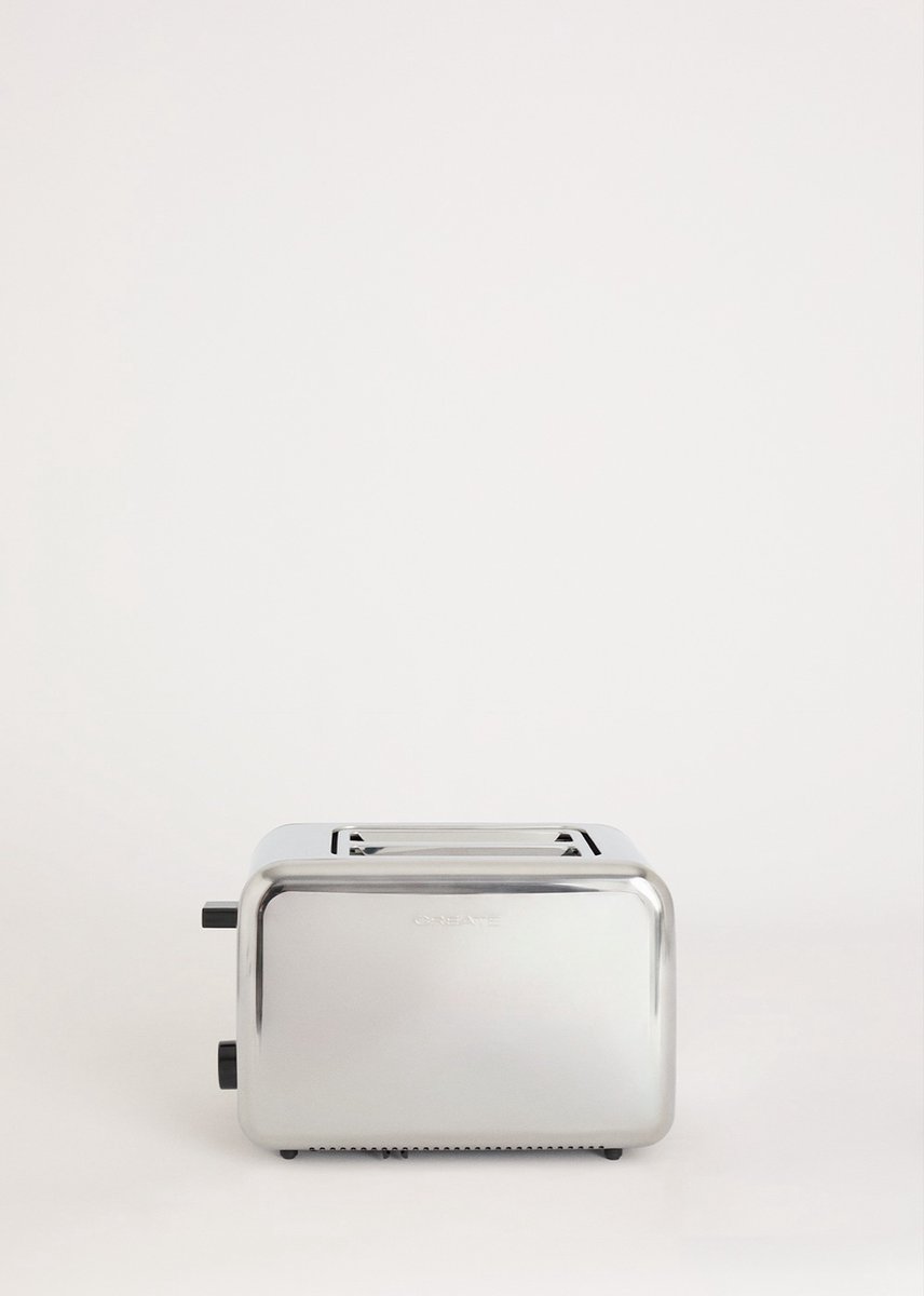 CREATE - Broodrooster - Voor Medium - 6 niveaus - 850W - Chroom - TOAST RETRO