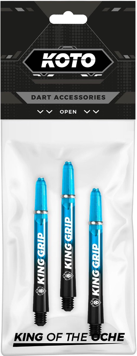 KOTO King Grip Colors Blue Black - Dart Shafts van KOTO — afbeelding 5