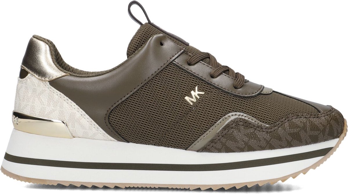 Michael Kors Raina Trainer Sneakers - Dames - Groen - Maat 37