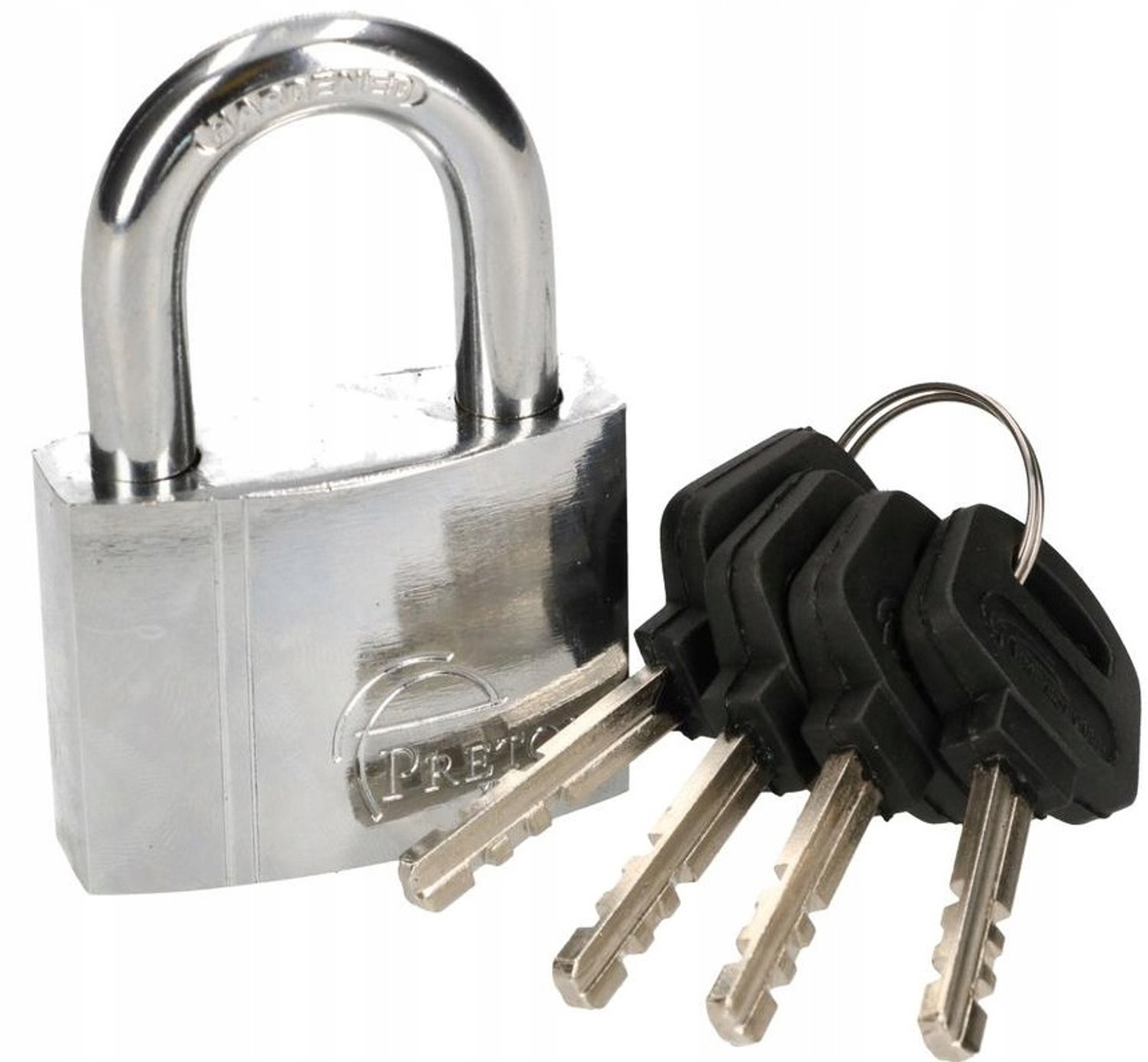Pretor Hangslot 50mm Gehard Staal - Versterkt & Weerbestendig
