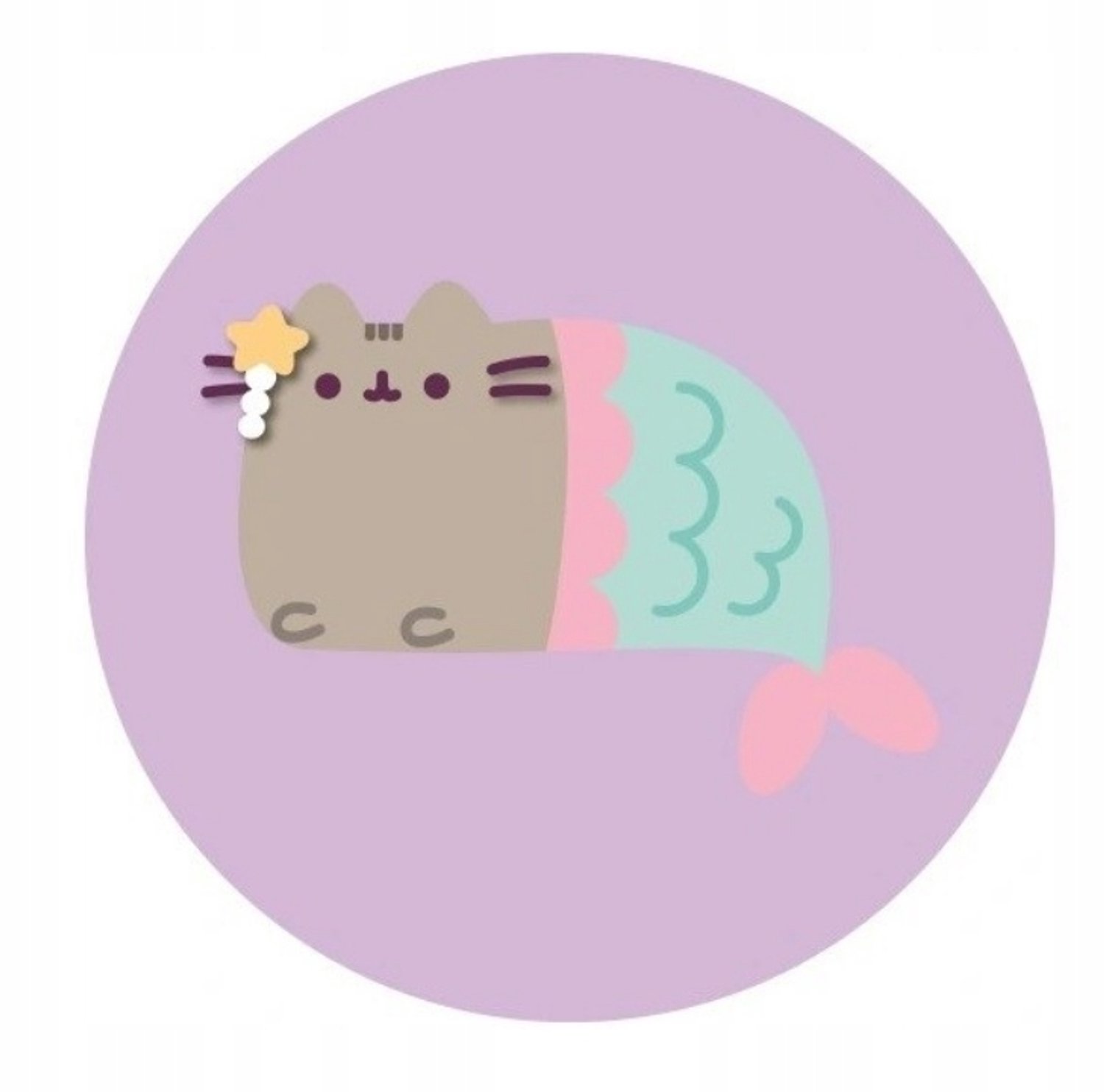 Pusheen Pluche Kussen - Zacht Velvet, 40x35cm, Kindvriendelijk