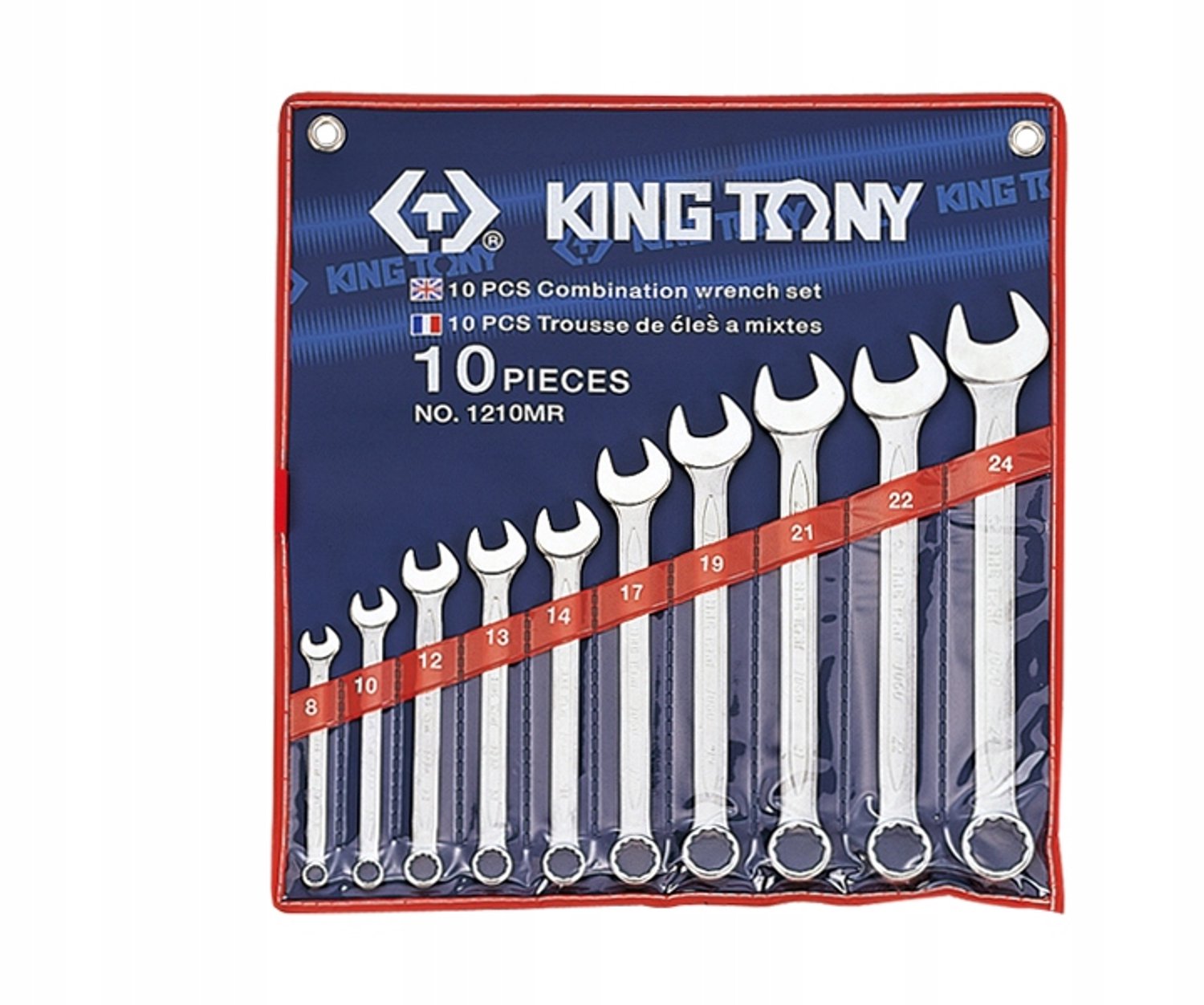 King Tony Ringsleutel Set 10 Delig 8-24mm