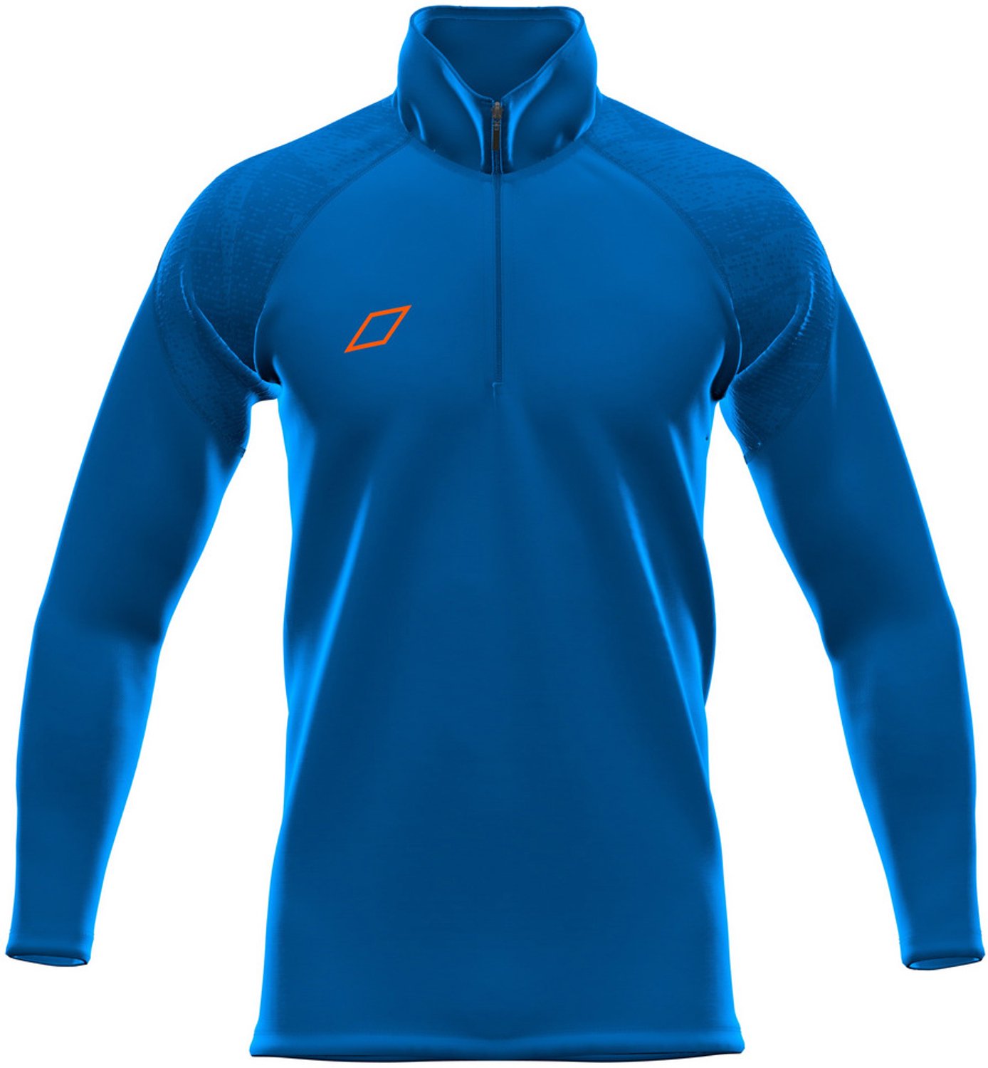 Grays fleece trui speelgoed - 1/4 zip, large, royal blauw, educatief.