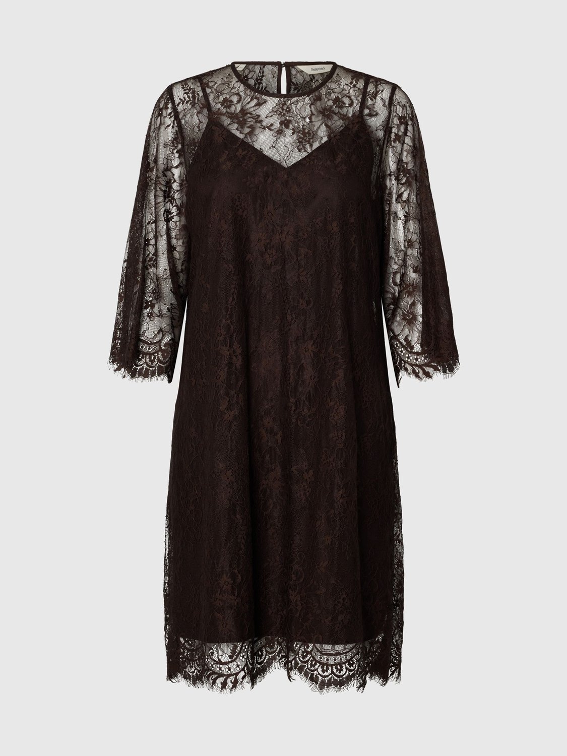 Selected maxi-jurk Kant Delicioso1