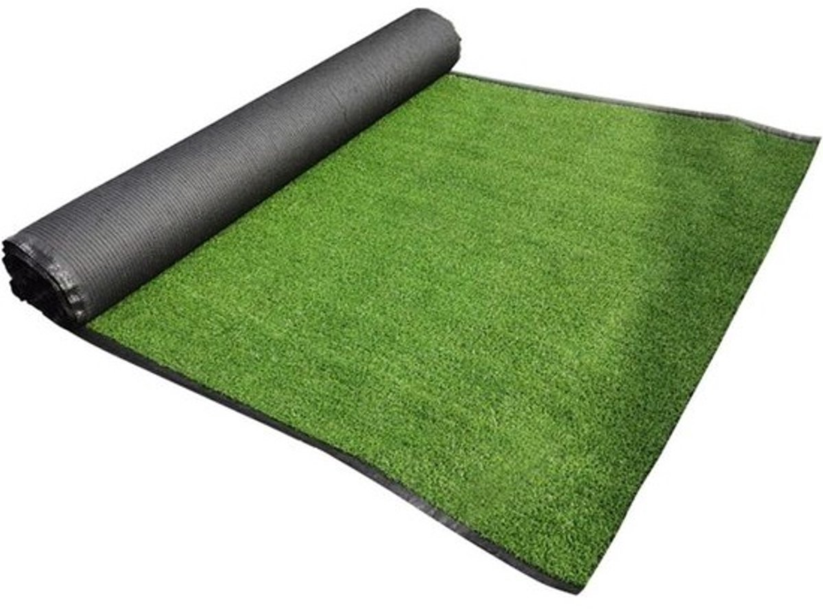 Kunstgrastapijt - Synthetisch gazon - Tuin decoratie - Hoge dichtheid - 2 x 1 meter - Groen