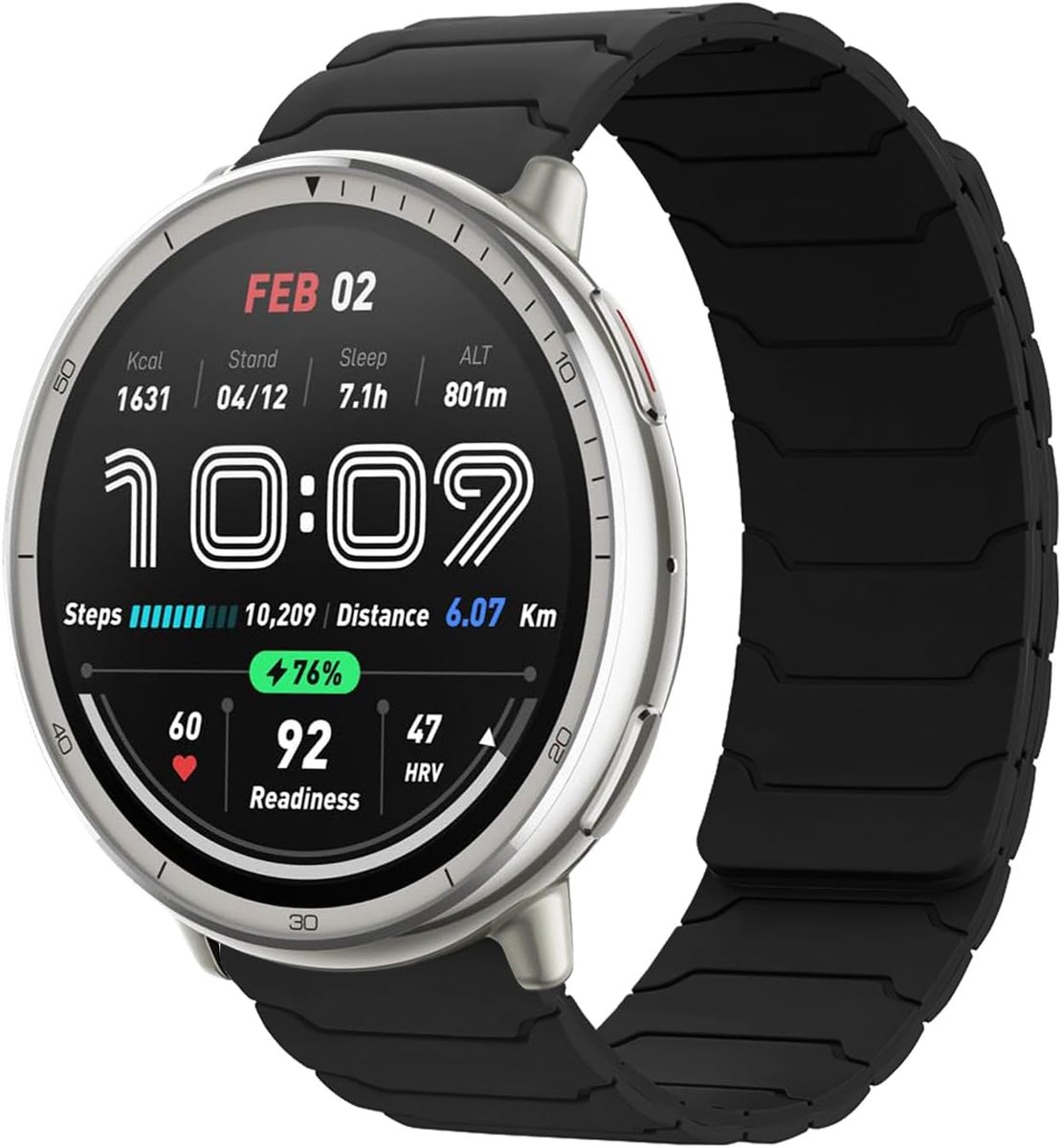 20mm Strap Compatible with Amazfit Cheetah 2 Pro/Amazfit T-Rex 3 Pro 44mm/Active 2 Square/Active 2/Active/GTR Mini/GTS - ShopVlot