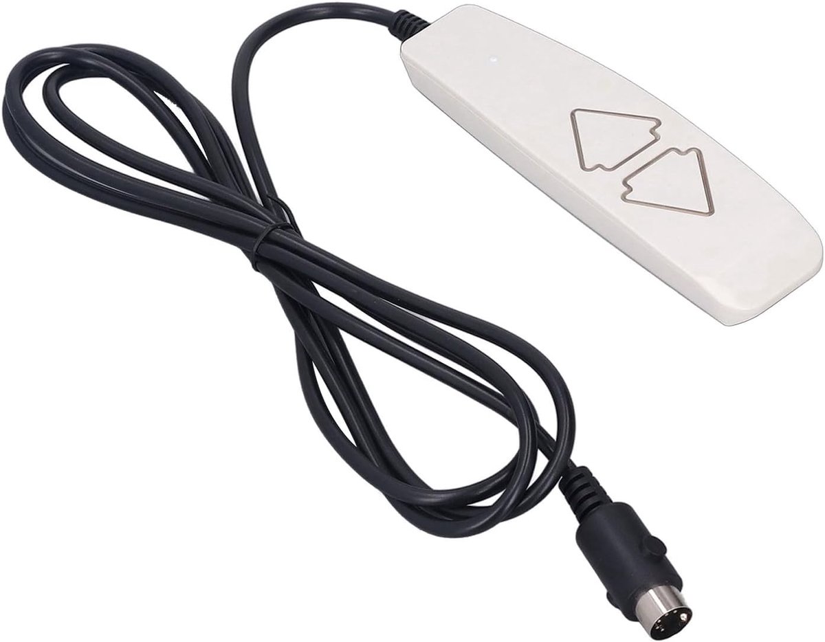 Universele afstandsbediening voor elektrische fauteuil - 2 knoppen - 5-pins aansluiting - eenvoudig te installeren - Homevero