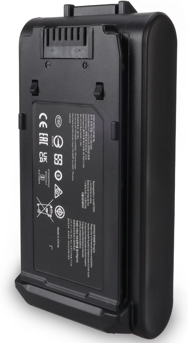 3500mAh 25,2V Li-ion Batterij 88,2Wh Vervangende Batterij Compatibel met Samsung Jet Bespoke Jet 95, Jet 85, VS20C95E4TB/WD, VS20C95D4TK/WD, VS20C95D2TK/WD PN: VCA-SBTA95, DJ96-00242A