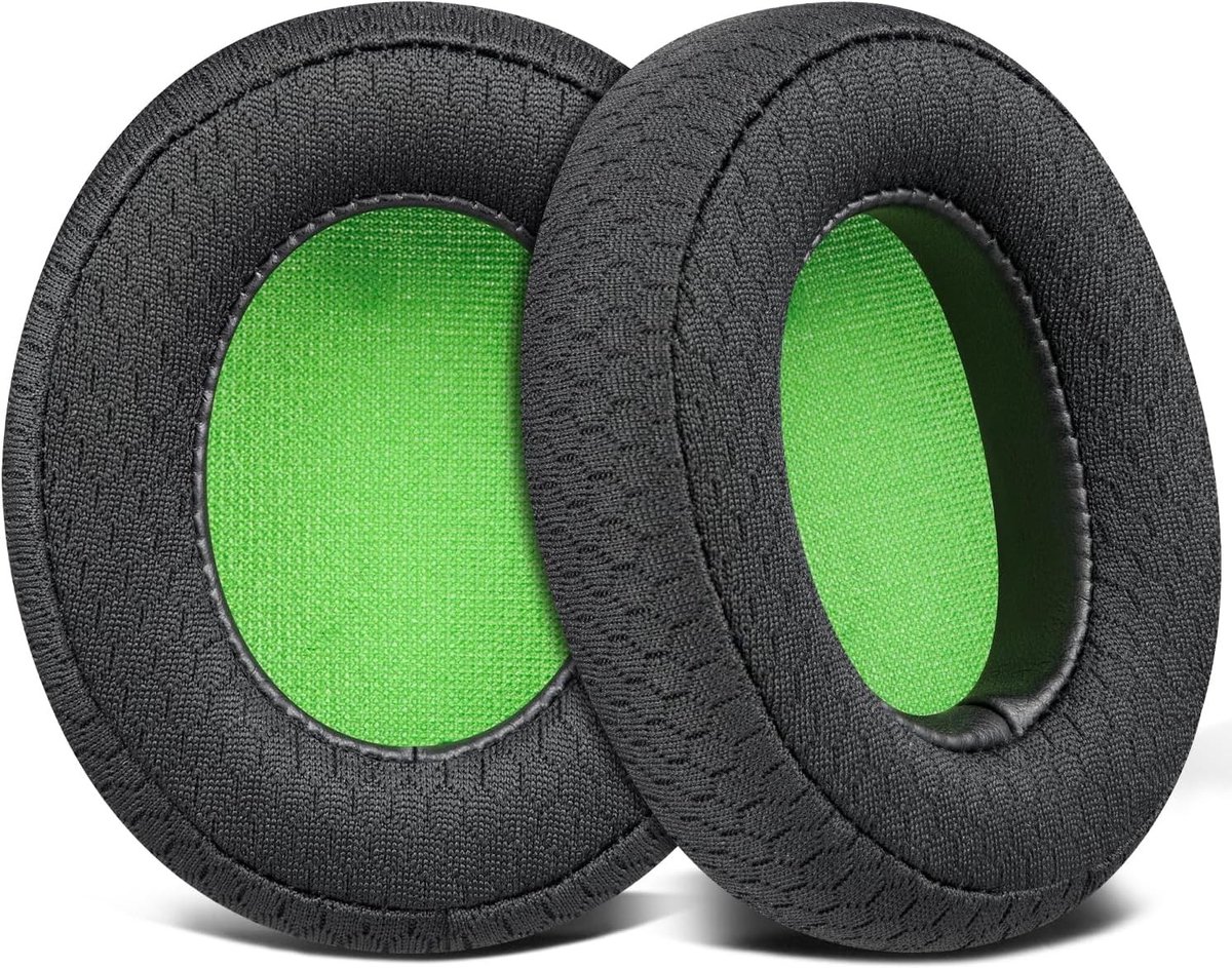 Vervangende Oorkussens van Mesh Stof voor PDP LVL30 Bedrade Headset, Comfortabele Earpads met Hoge Dichtheid Schuim voor Optimale Geluidskwaliteit