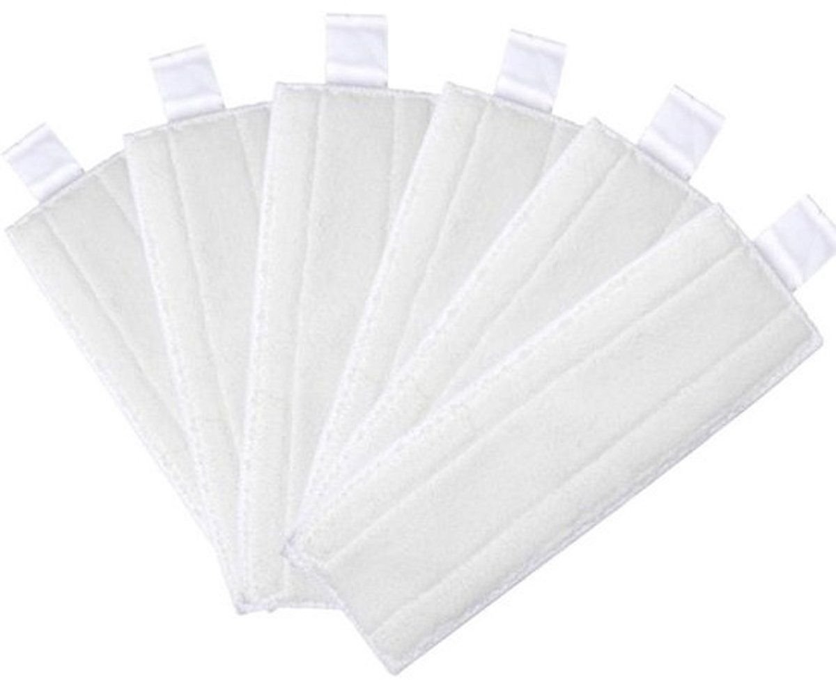 Vervangende microvezeldoek-coverpads voor stoomreinigers - 6 stuks