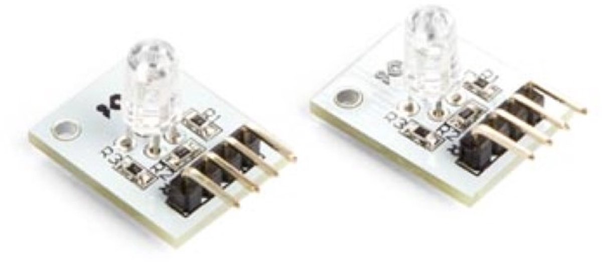 Whadda Led-module Rgb 24 X 16 Mm Wit 2 Stuks