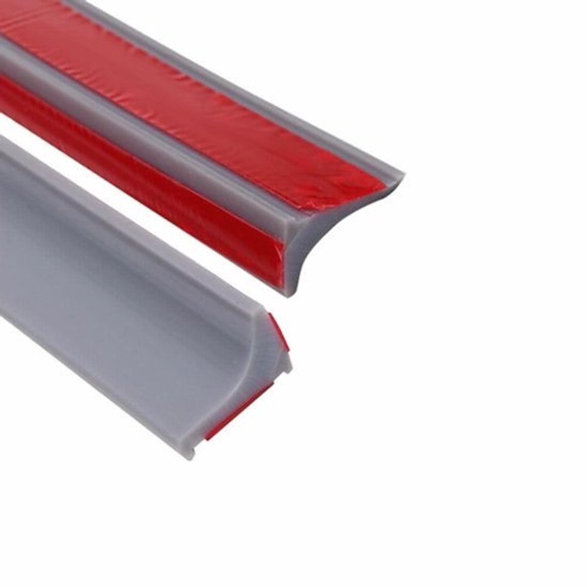 3 meter grijze doucheafdichtstrip - Voor natte ruimtes en badranden - Waterbarrière voor badkamer, badkuip en keuken