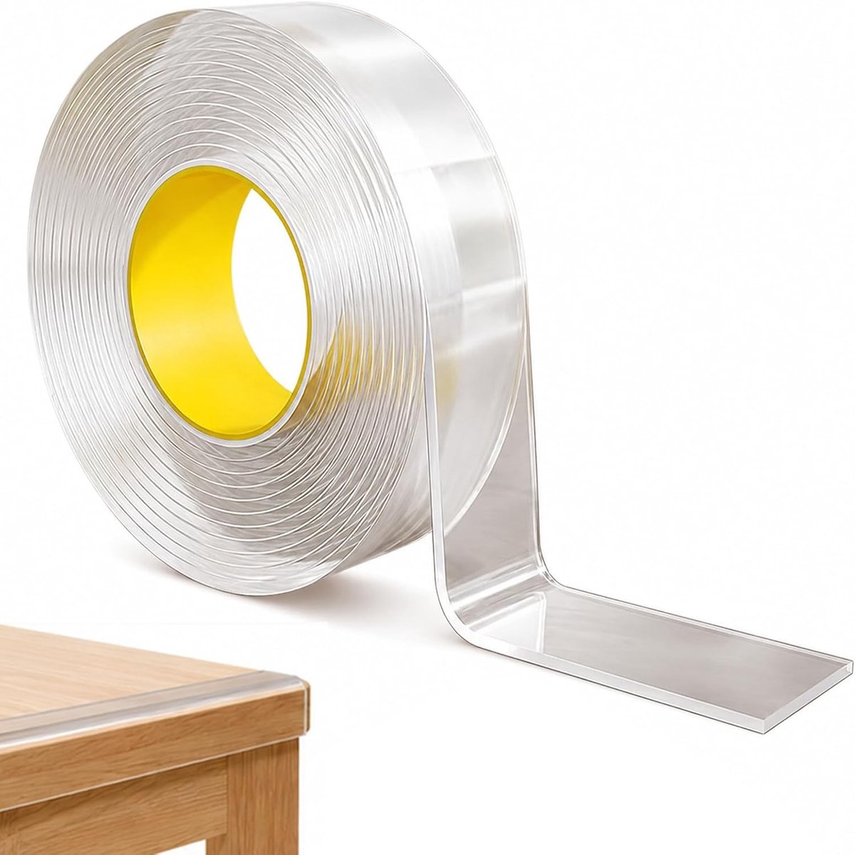 Transparante Kantenschutz 20 mm x 3 m - Extra Sterke Eckenbescherming voor Baby's, Meubels en Tafelranden