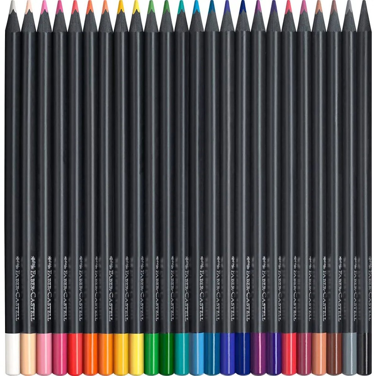 Faber-Castell kleurpotloden - Black Edition - 24 stuks - FC-116424 — cadeau in Hobby - foto 3