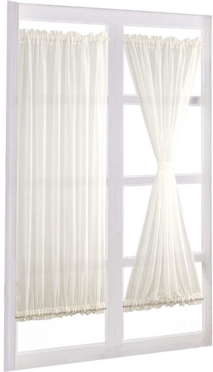 DailySuppliess® - Deurgordijn - Polyester - 64 x 183 cm - Wit