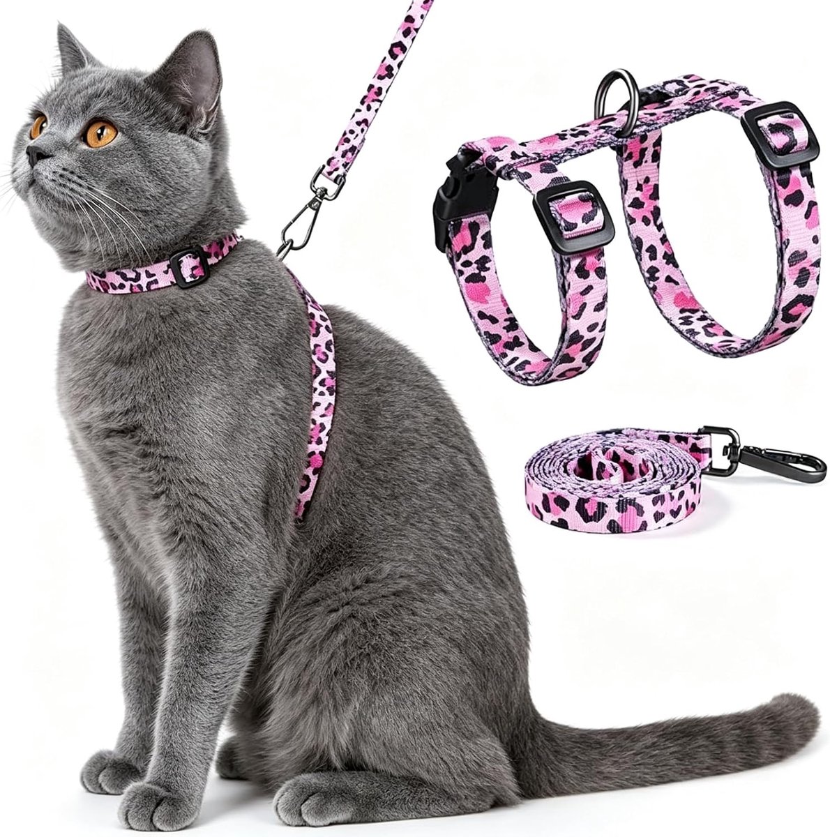 Nylon, ademend, comfortabel, riem voor katten