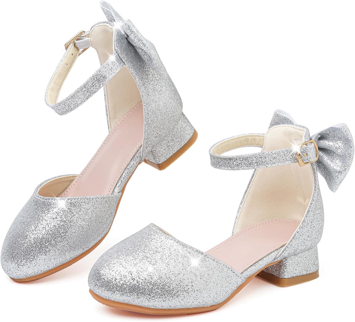 Schoenen Jurk Schoenen Lage Hakken Peuter Sandaal Pailletten Party Bruiloft Verjaardag Prom Cosplay Schoenen