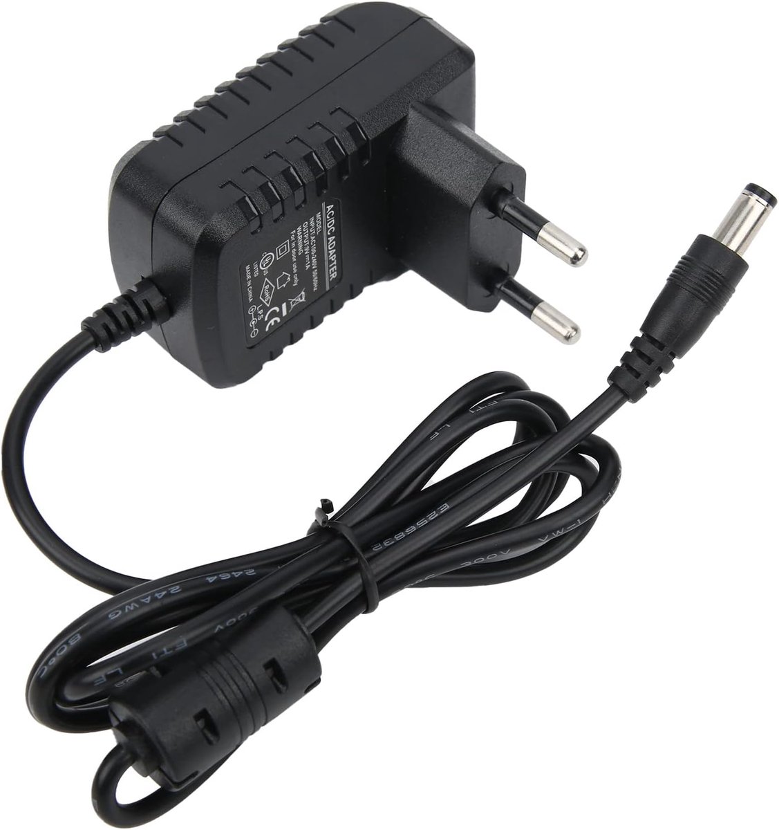 Power Adapter, Electric Organ Power Cable Charger AC DC Adapter 9V 1A for Electric Guitar Keyboard Amplifier (EU Plug) - ShopVlot