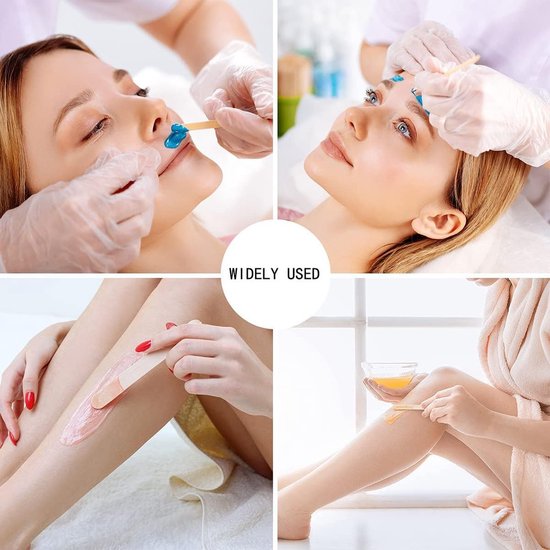 Spatels Wax Applicator Stickers voor Lichaam Gezichtshaar Verwijdering — afbeelding 5