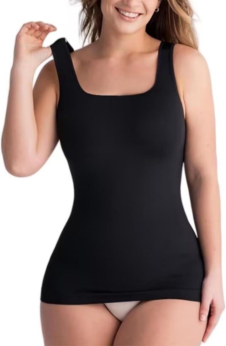 Leroy Afslankend Tanktop voor Dames, Sporttanktop die het Figuur Vormgeeft