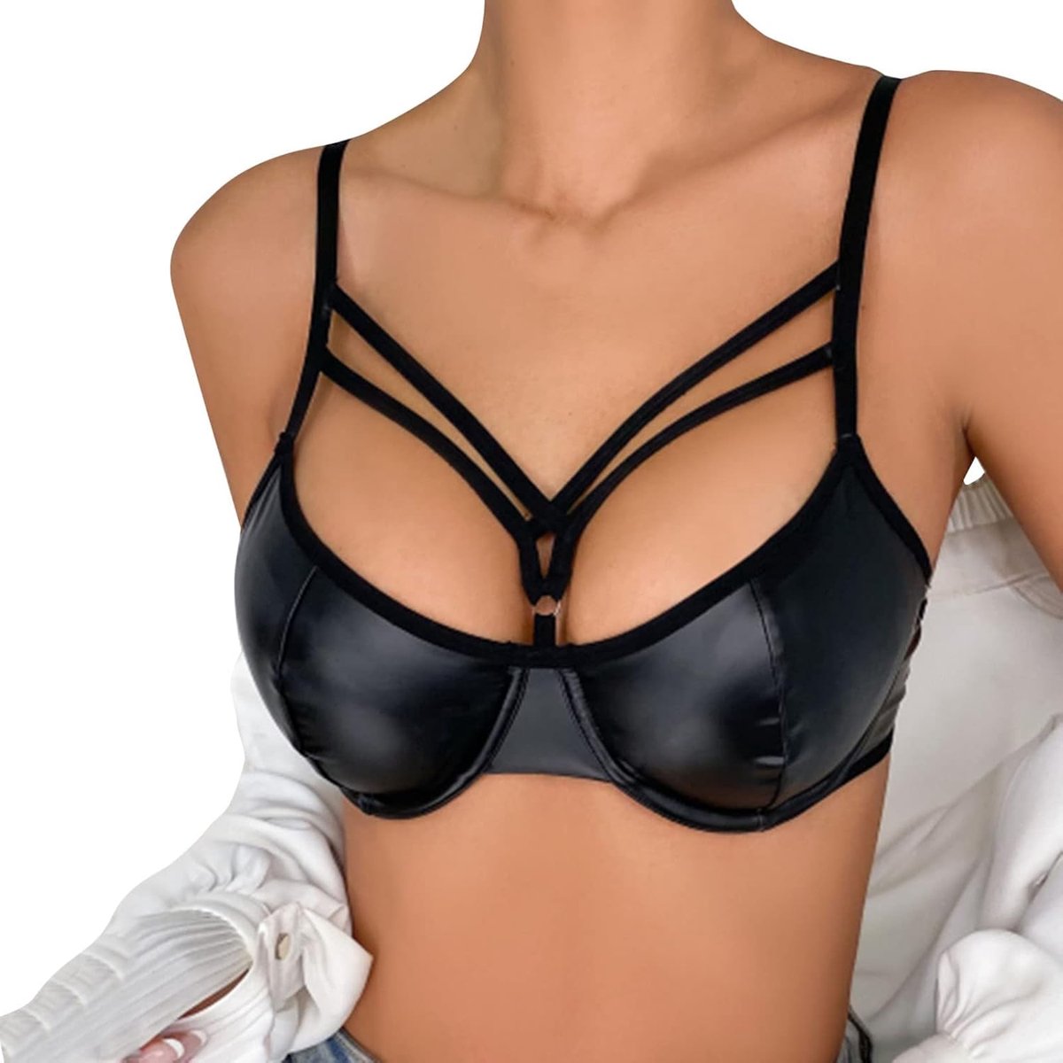 Sexy lingerieset kant satijn babydoll transparant grote maat dames nachthemd chique fijne verjaardag zacht nacht A410