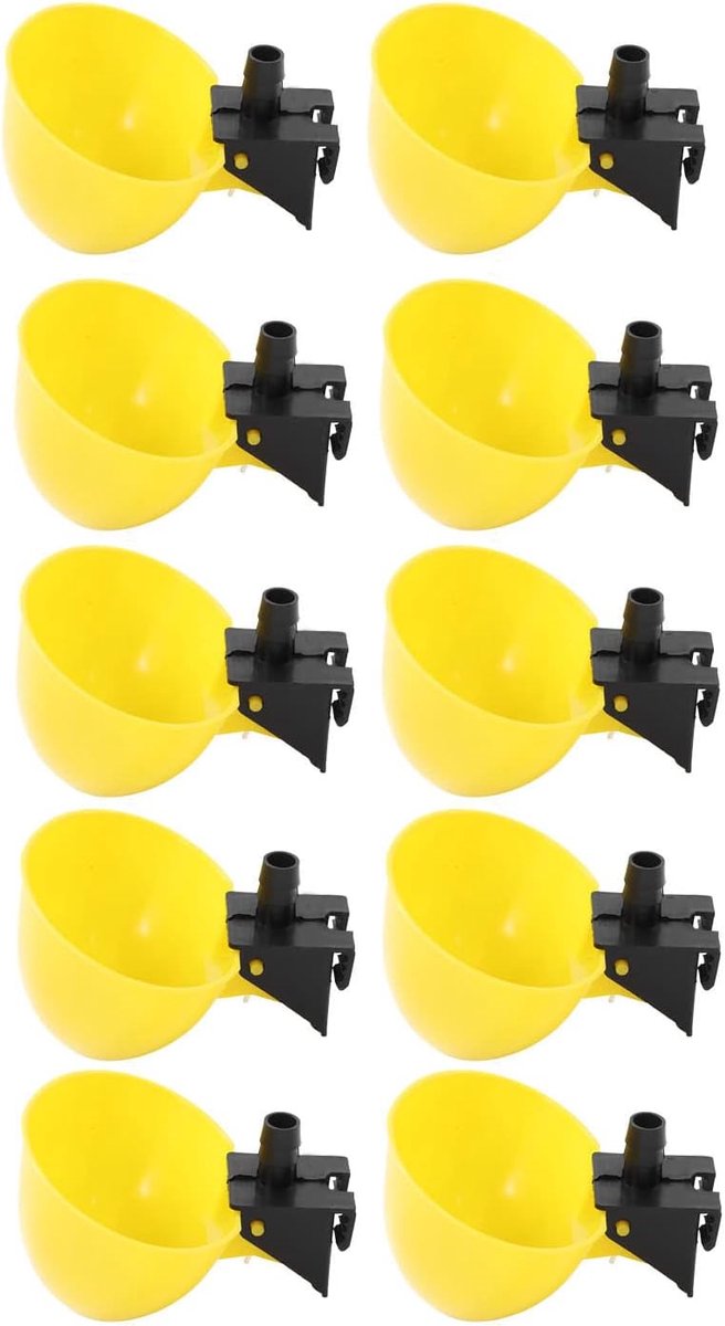 10 Stks Automatische Vogel Waterer Huisdier Vogel Benodigdheden Vogel Water Drinker Automatische Kip Drinkbak voor Kip Kwartel