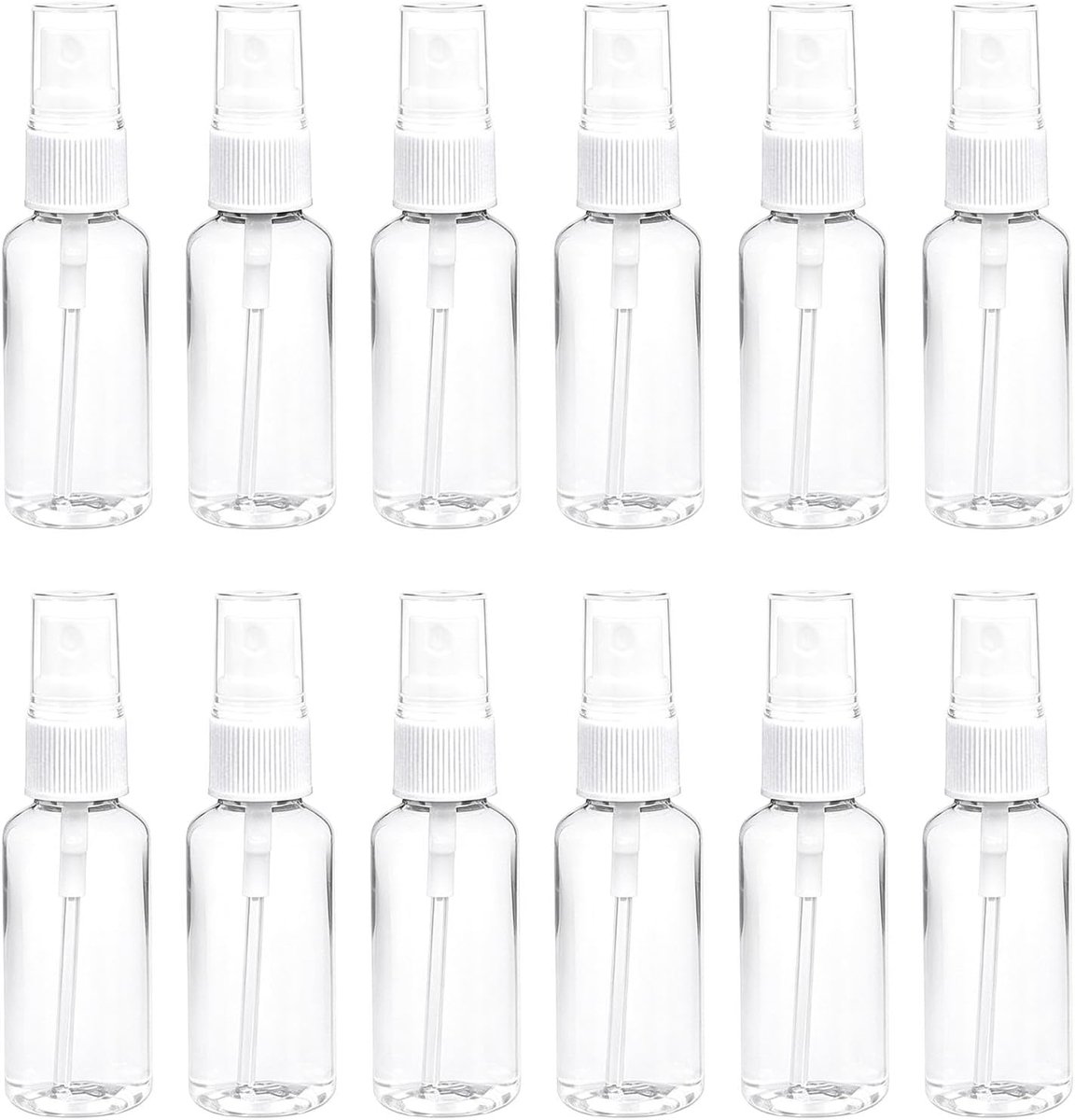 12 stuks spuitflesjes klein 20 ml, kleine spuitflessen om te vullen, mini-spuitfles, spuitfles 20 ml, mini-gieter, kleine spuitfles klein, kleine flessen om te vullen