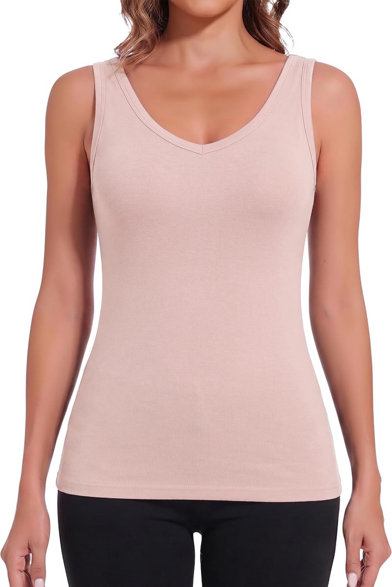 Thermal Vest V Neck Sleeveless Base Layer